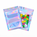 100 Pieces Resealable Smell Proof Bags Foil Pouch Gloss Candy Ziplock Bags for Party (4 X 6 Inches)